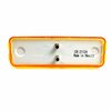 Truck-Lite Base Mount, Incandescent, Yellow Rectangular, 2 Bulb, Marker Clearance Light, PC, 19 Series Male 19200YP